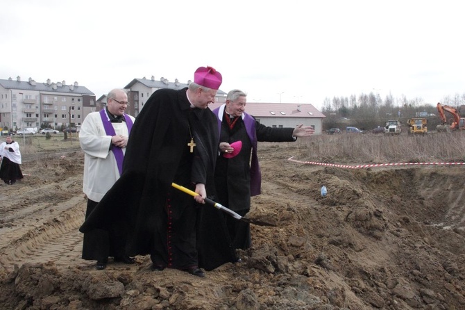 Rozpoczęcie budowy sanktuarium Jana Pawła II