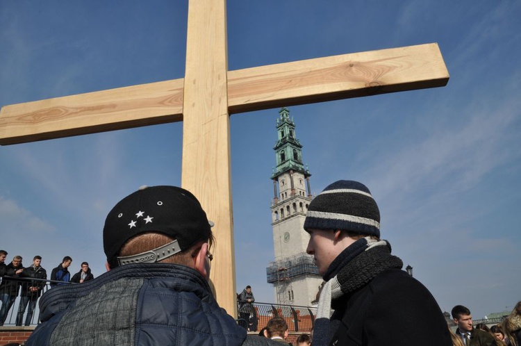 Pielgrzymka maturzystów na Jasną Górę