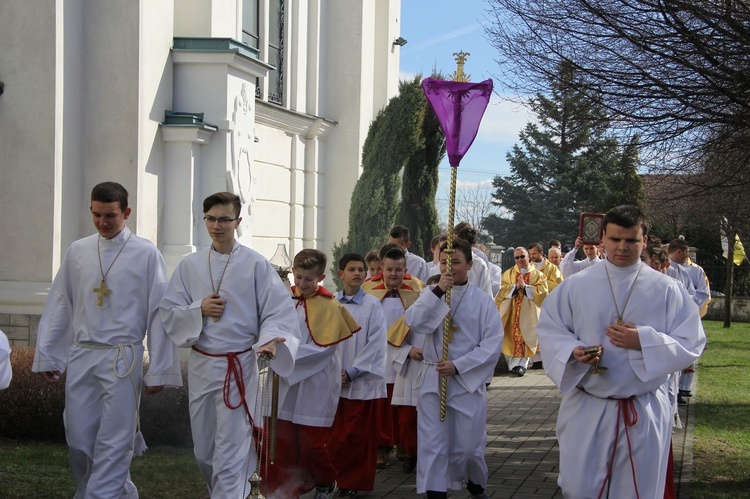 Pielgrzymka mężczyzn do Luszowic