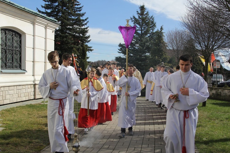 Pielgrzymka mężczyzn do Luszowic