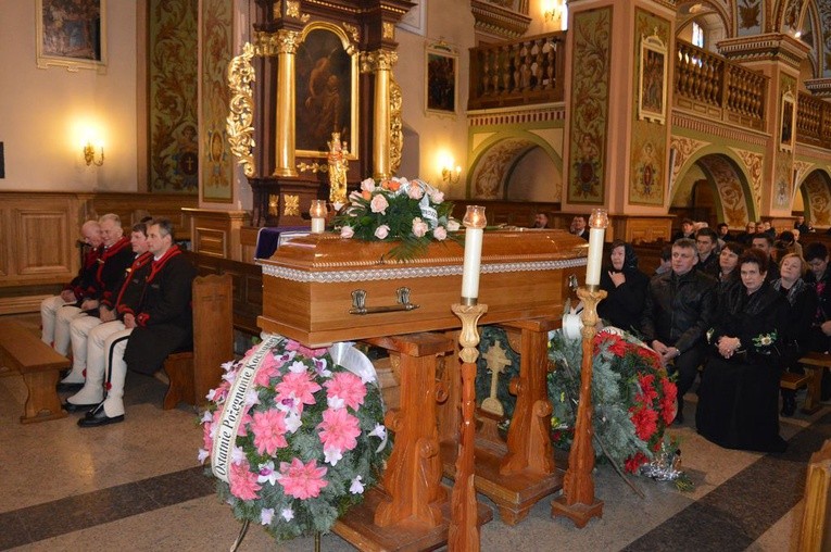​Pogrzeb najstarszej parafianki 