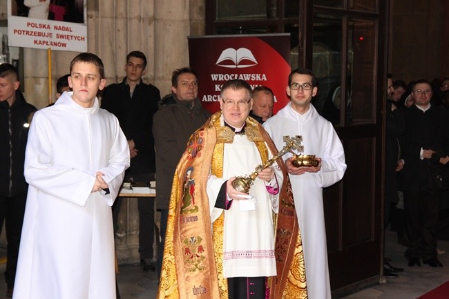 Sakra bp. Jacka - do homilii