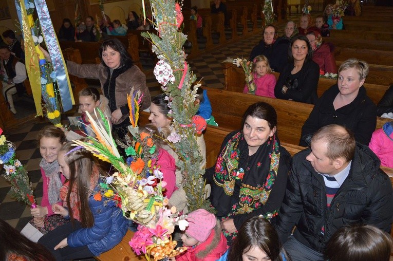 Niedziela Palmowa w Miętustwie