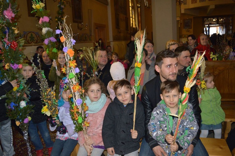 Niedziela Palmowa w Miętustwie