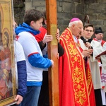 Początek peregrynacji krzyża i ikony w Świdnicy