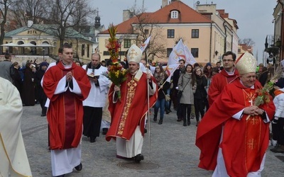 Niedziela Palmowa w Sandomierzu 