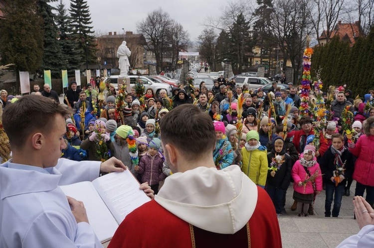 ​Niedziela Palmowa w nowotarskiej parafii NSPJ 