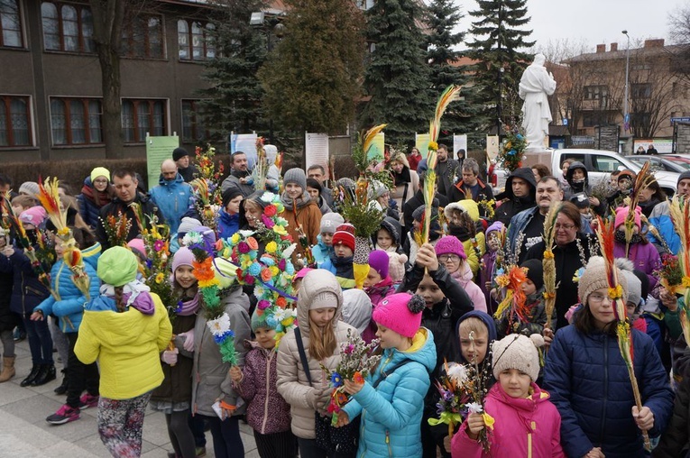 ​Niedziela Palmowa w nowotarskiej parafii NSPJ 