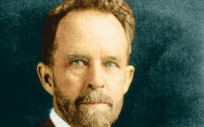 Thomas Hunt Morgan (1866–1945), laureat Nagrody Nobla, twórca chromosomowej teorii dziedziczenia