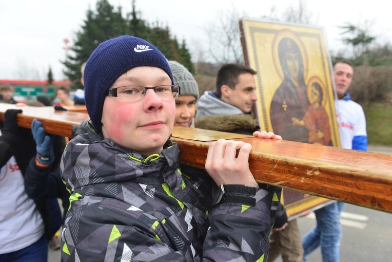 Krzyż i ikona w Świebodzicach