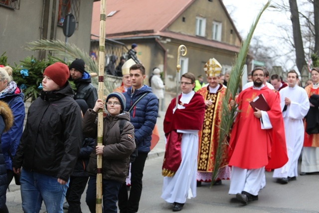 Niedziela Palmowa w katedrze 2016