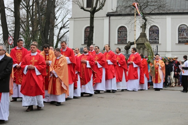 Niedziela Palmowa w katedrze 2016