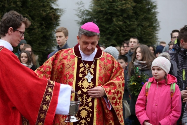 Niedziela Palmowa w katedrze 2016