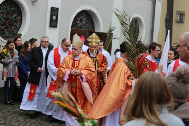 Niedziela Palmowa w katedrze 2016