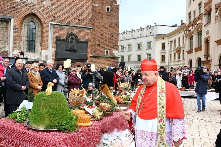 Święcenie pokarmów w Krakowie 2016