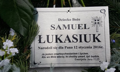 Dziś Dzień Dziecka Utraconego. Opowieść o Samuelu