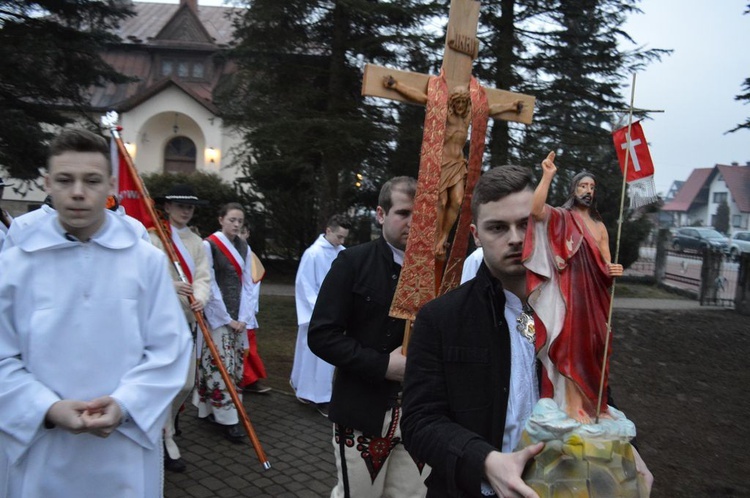 Poranek wielkanocny w Miętustwie