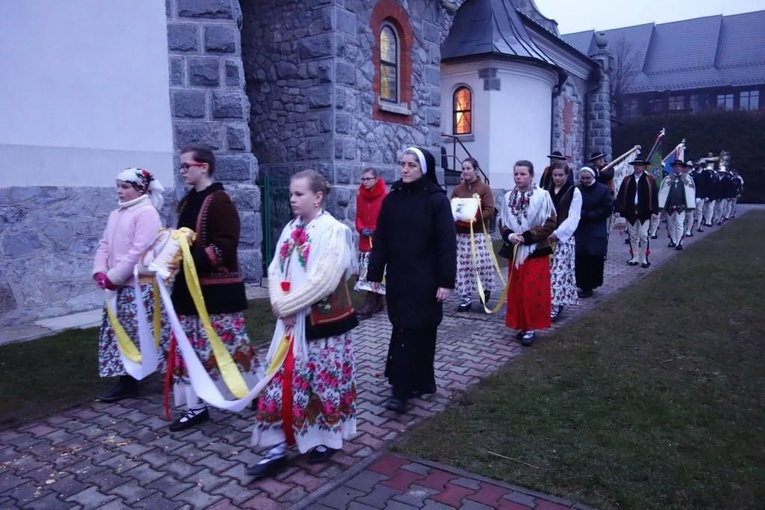 Poranek wielkanocny w Poroninie 