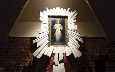 Obraz Jezusa Miłosiernego; parafia św. Jerzego w Elblągu