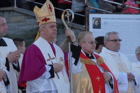 Uroczystości powitania przewodniczył bp Jan Piotrowski