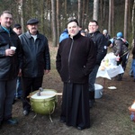 Chorągwiarze z parafii w Bobrownikach