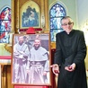 Ks. Wiktor Zajusz i błogosławieni franciszkanie w kościele w Krasowach
