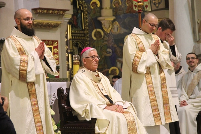 Święcenia u franciszkanów w Panewnikach