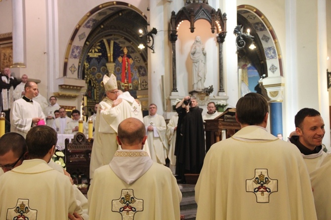 Święcenia u franciszkanów w Panewnikach