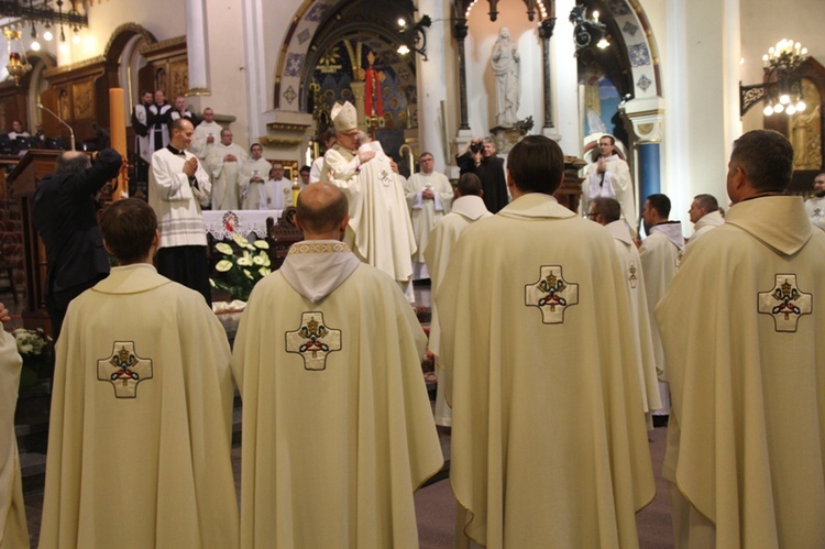 Święcenia u franciszkanów w Panewnikach