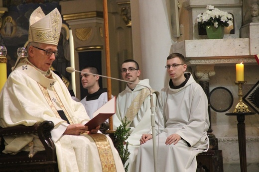 Święcenia u franciszkanów w Panewnikach