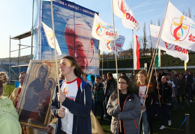 Msza papieska na stadionie