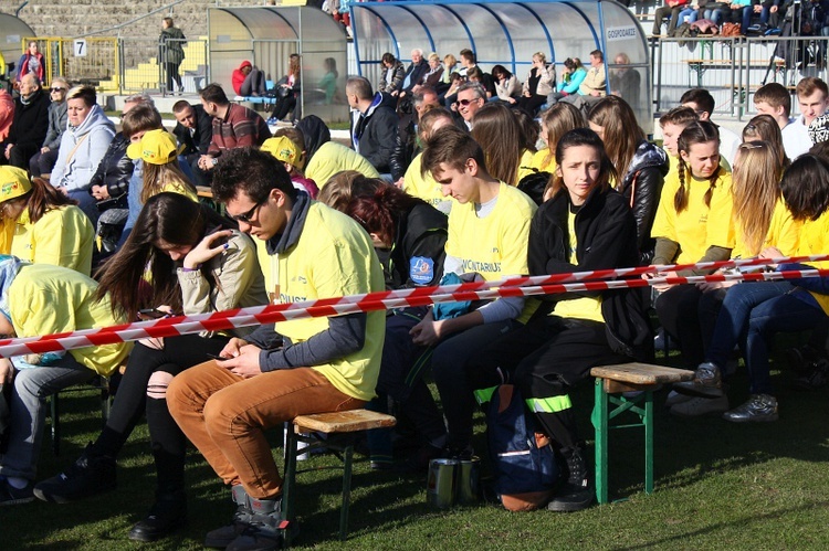 Msza papieska na stadionie