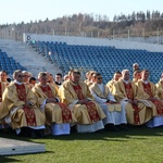 Msza papieska na stadionie