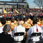 Msza papieska na stadionie