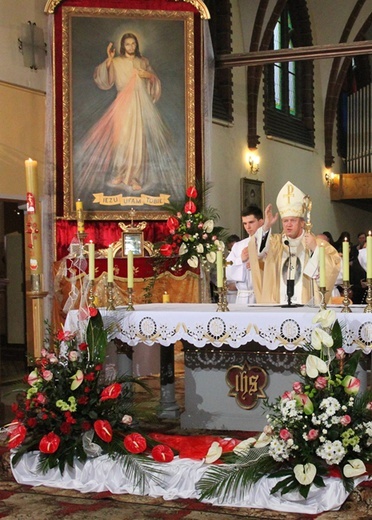 Święto Miłosierdzia w parafii pw. Najświętszego Serca Jezusowego