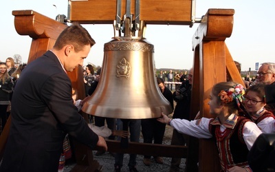 Na Campus Misericordiae zabrzmiał Dzwon Miłosierdzia