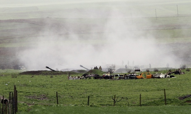 Trwają walki w rejonie Górskiego Karabachu