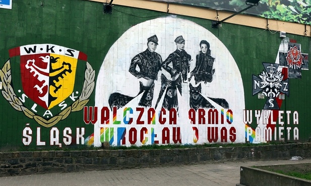 Słynny patriotyczny mural zniszczony