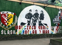 Słynny patriotyczny mural zniszczony