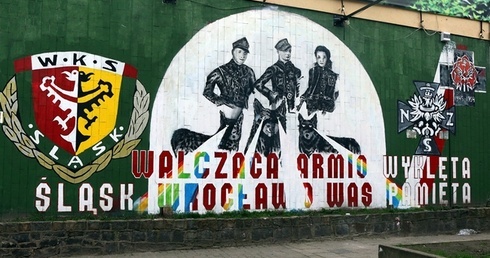 Słynny patriotyczny mural zniszczony