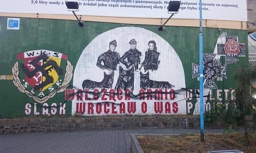 Słynny patriotyczny mural zniszczony