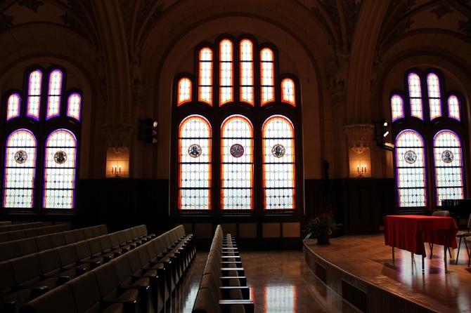 Aula im. Bolesława Szabelskiego odnowiona