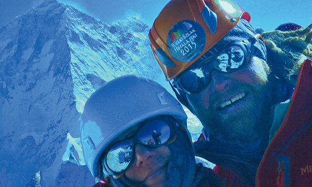 Bartosz Malinowski z żoną Joanną  