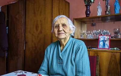 Zofia Ryfa ma 88 lat i jest jedną z najstarszych mieszkanek Krasnosielca