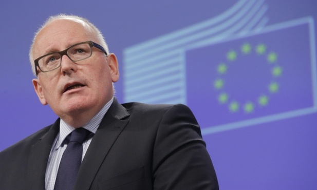 Timmermans o sytuacji polskiego TK