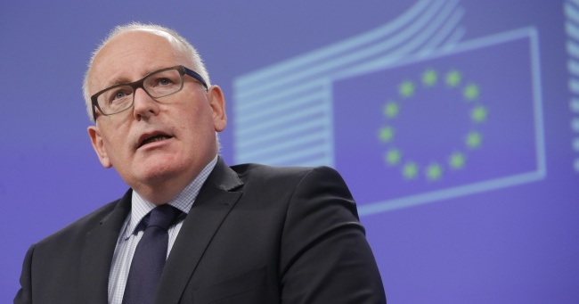 Timmermans o sytuacji polskiego TK