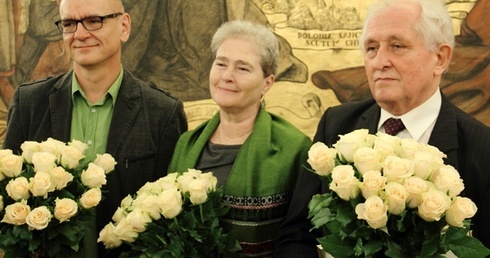 Alina Petrowa-Wasilewicz z nagrodą "Ślad”