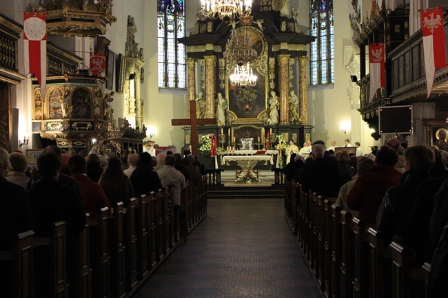 Symbole ŚDM w Oleśnicy