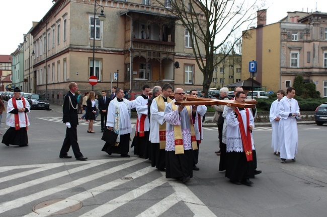 Symbole ŚDM w Oleśnicy