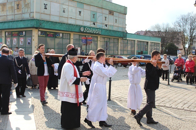 Symbole ŚDM w Oleśnicy